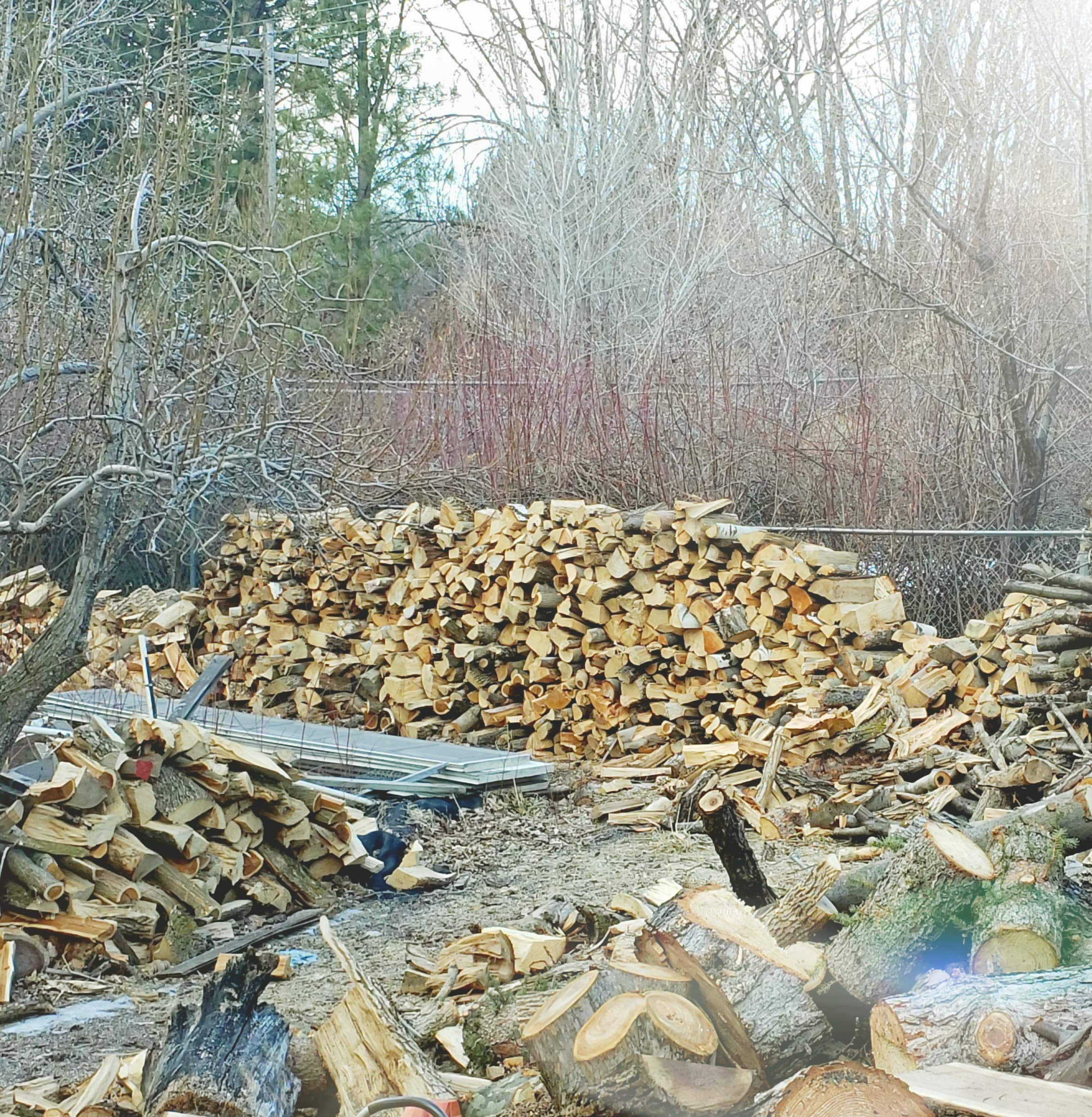 Firewood for sale - Weber Davis Tree Service Ogden UT