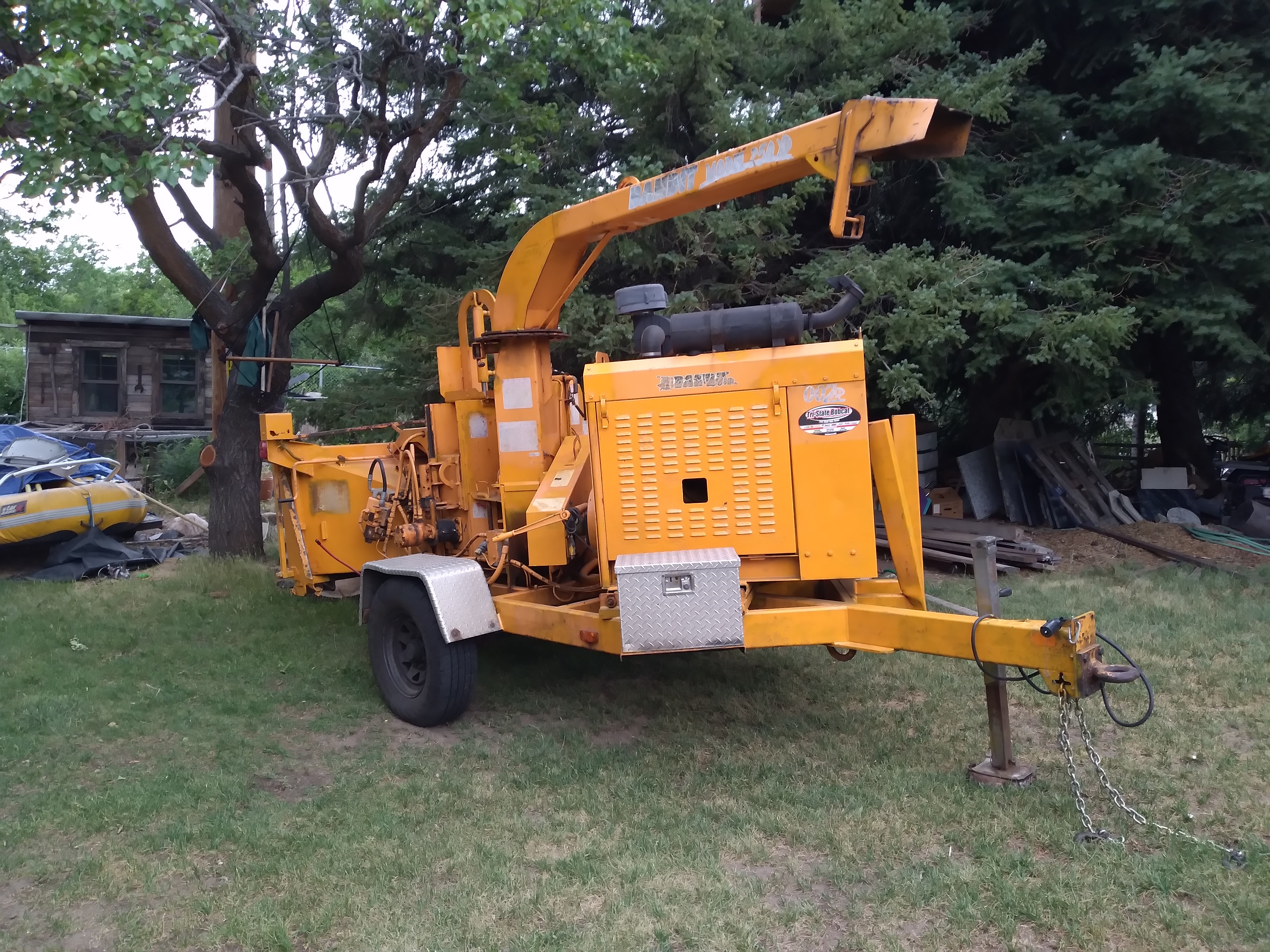 Bandit 250 XP Chipper 12" Disk Style